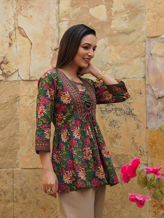 Women Regular Fit Western Top